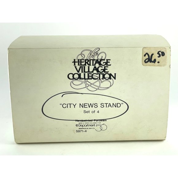 Christmas - DEPT. 56 - CITY NEWS STAND - Original Box - Picture 5 of 6